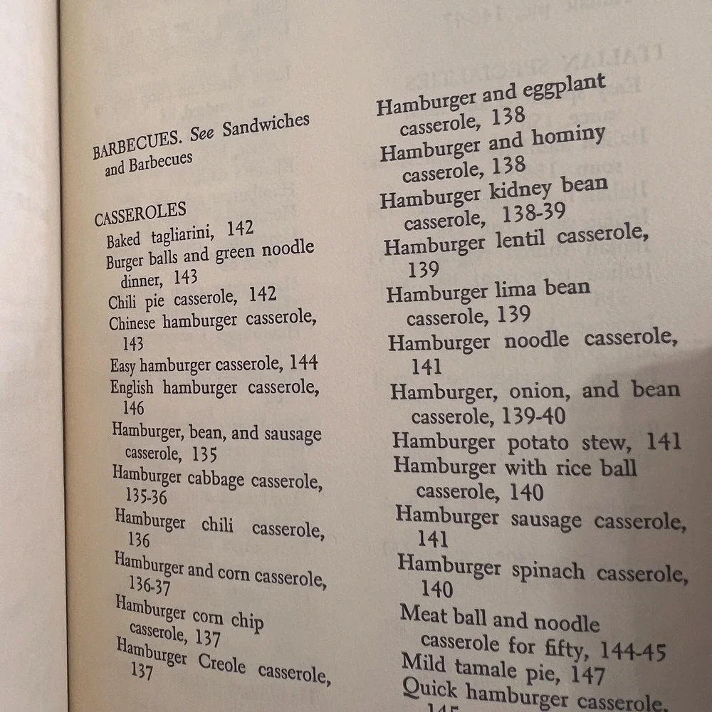 1960 365 Ways to Cook Hamburger‎ Vintage Cookbook